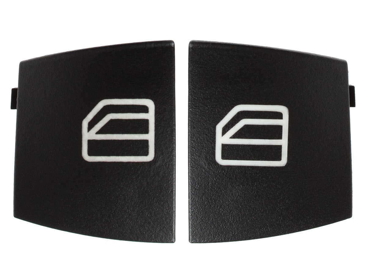 Mercedes W211 E-Class 02-08 left panel window switch button covers 2 pcs. set