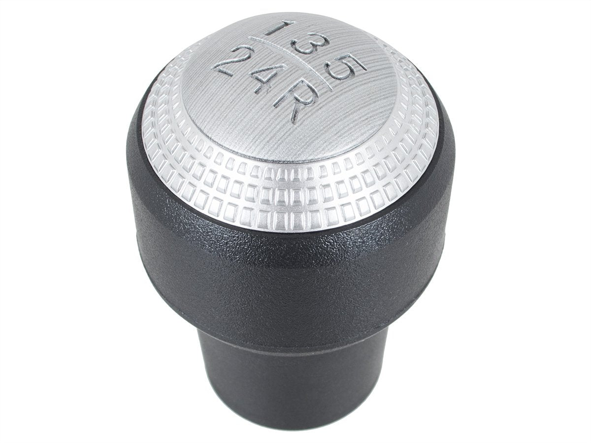 Hyundai Tucson 04-15 gear knob BLACK + GREY + SILVER 5 GEARS
