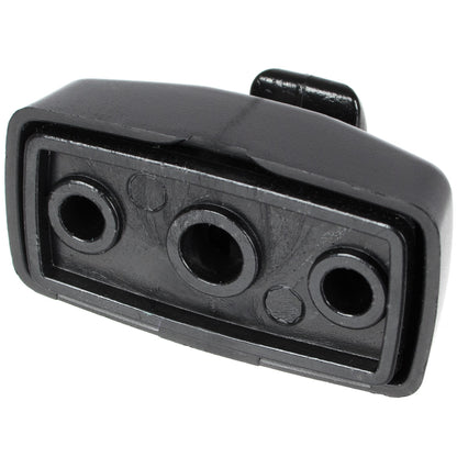 VW Amarok Beetle Bora Caddy Eos Gol Golf IV Lupo Passat B5 Polo Saveiro Sharan I Touran I T5 sun visor clip hook BLACK