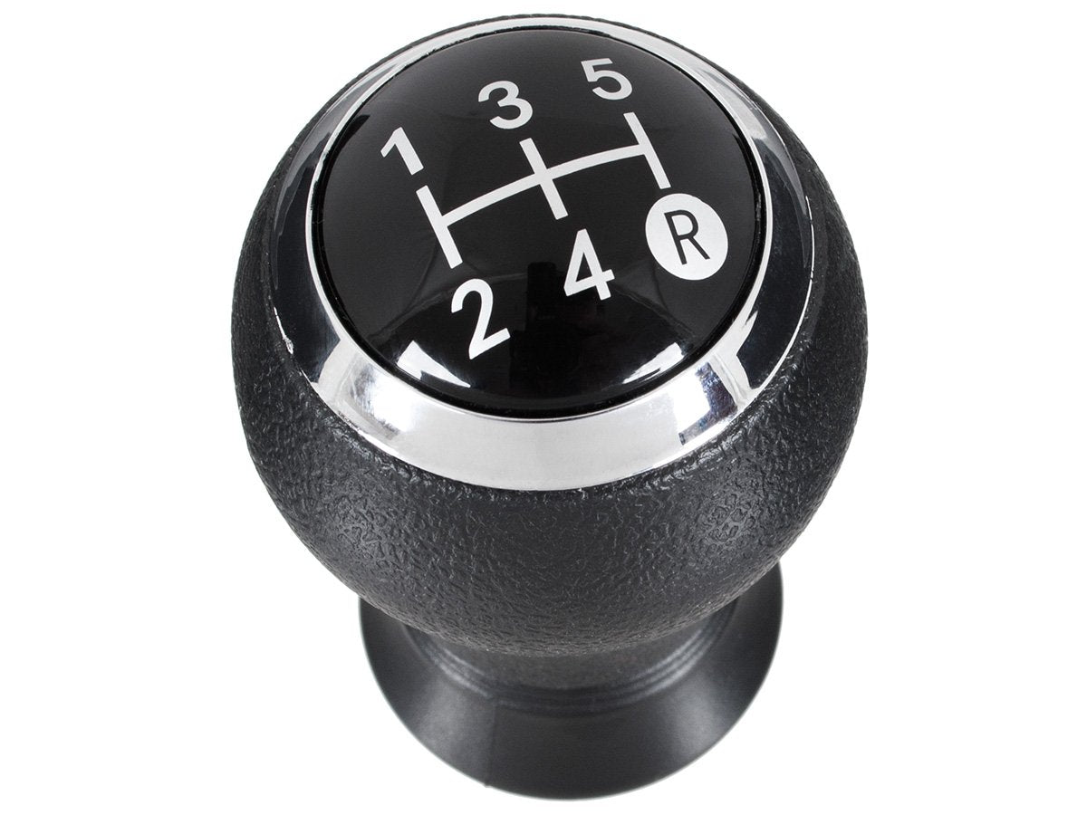 Toyota Auris I E15 06-12 gear knob 5 SPEED BLACK