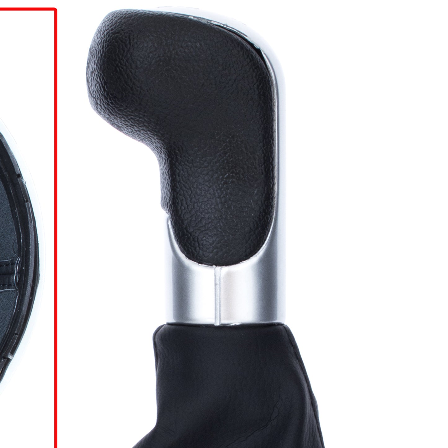 Skoda Fabia II 07-12 gear knob CHROME + GAITER