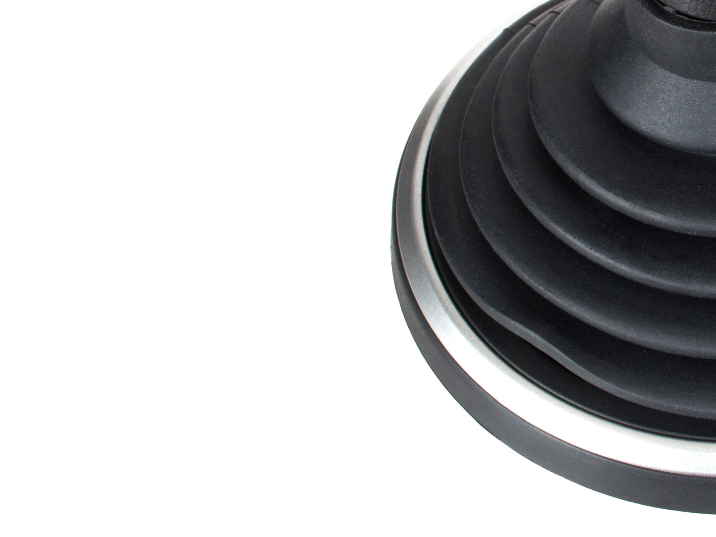 Ford Fusion 2002 - BLACK gear knob + BLACK gaiter with frame + SILVER 5-SPEED