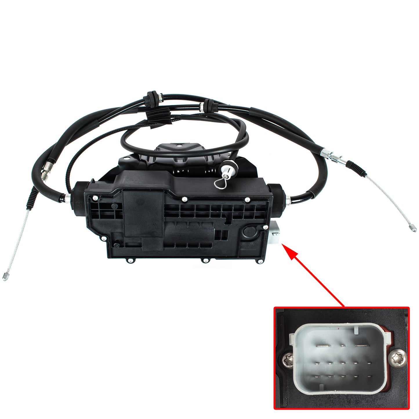 BMW X5 E70 06-13 electric parking brake mechanism with cables set