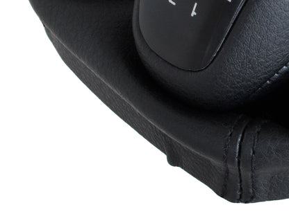 Mercedes W203 C-Class 00-07 gear knob BLACK 6 SPEED + GAITER