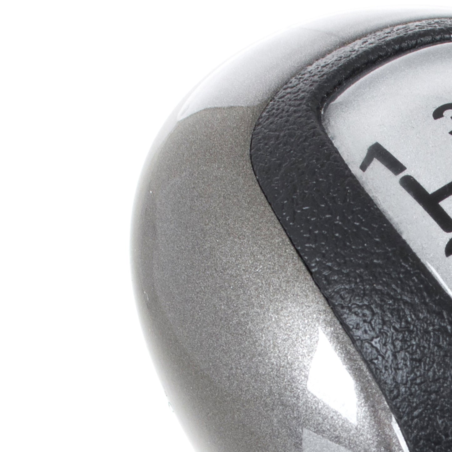 Honda Civic VIII 2005 - Gear knob GREY-BLACK 5 SPEED SILVER CAP