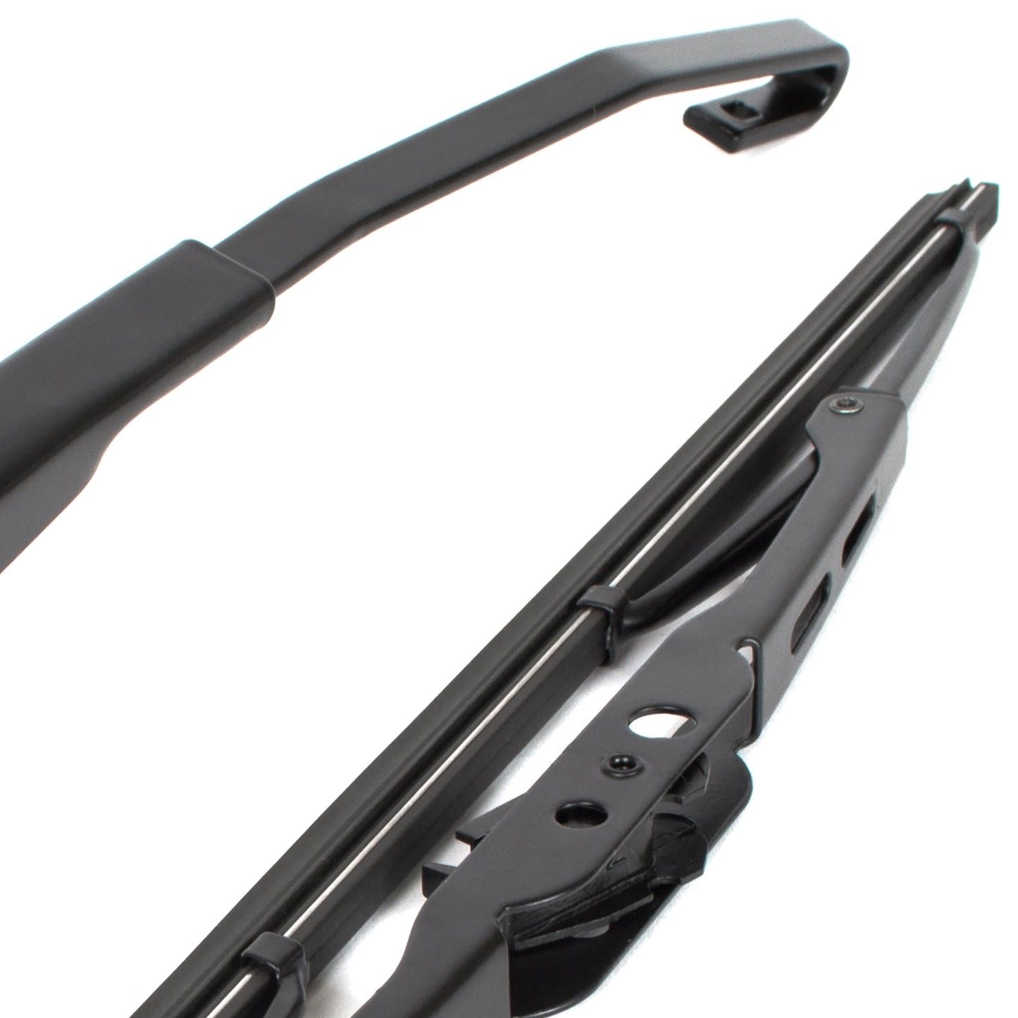 VW Golf III 91-99 HB / ESTATE rear wiper arm + blade + rear window washer jet 2 pcs SET