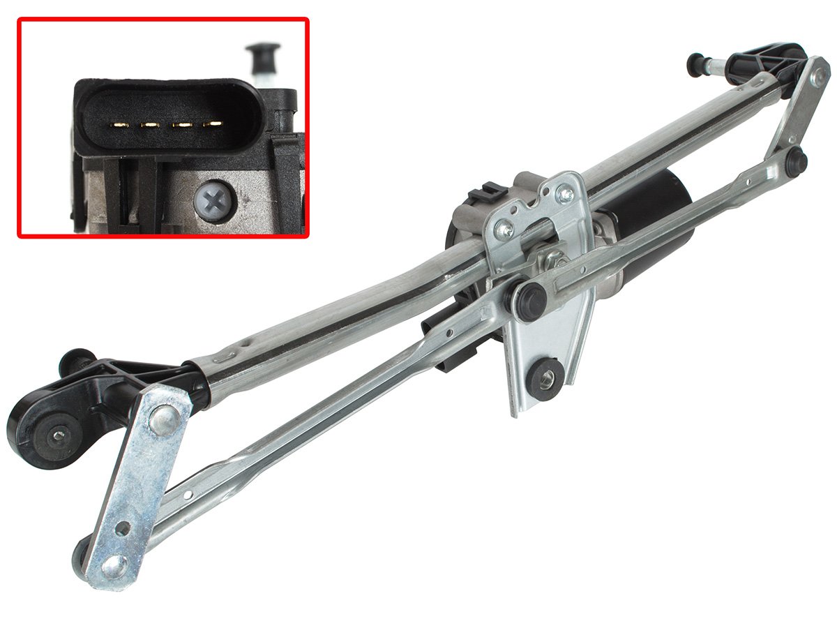 Alfa Romeo 147 01-10 front wiper mechanism + MOTOR