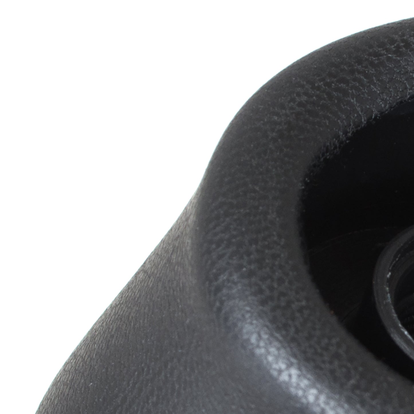 Ford Grand C-MAX Gear knob BLACK ECO-LEATHER + SILVER + RED 6-SPEED SHIFT PATTERN