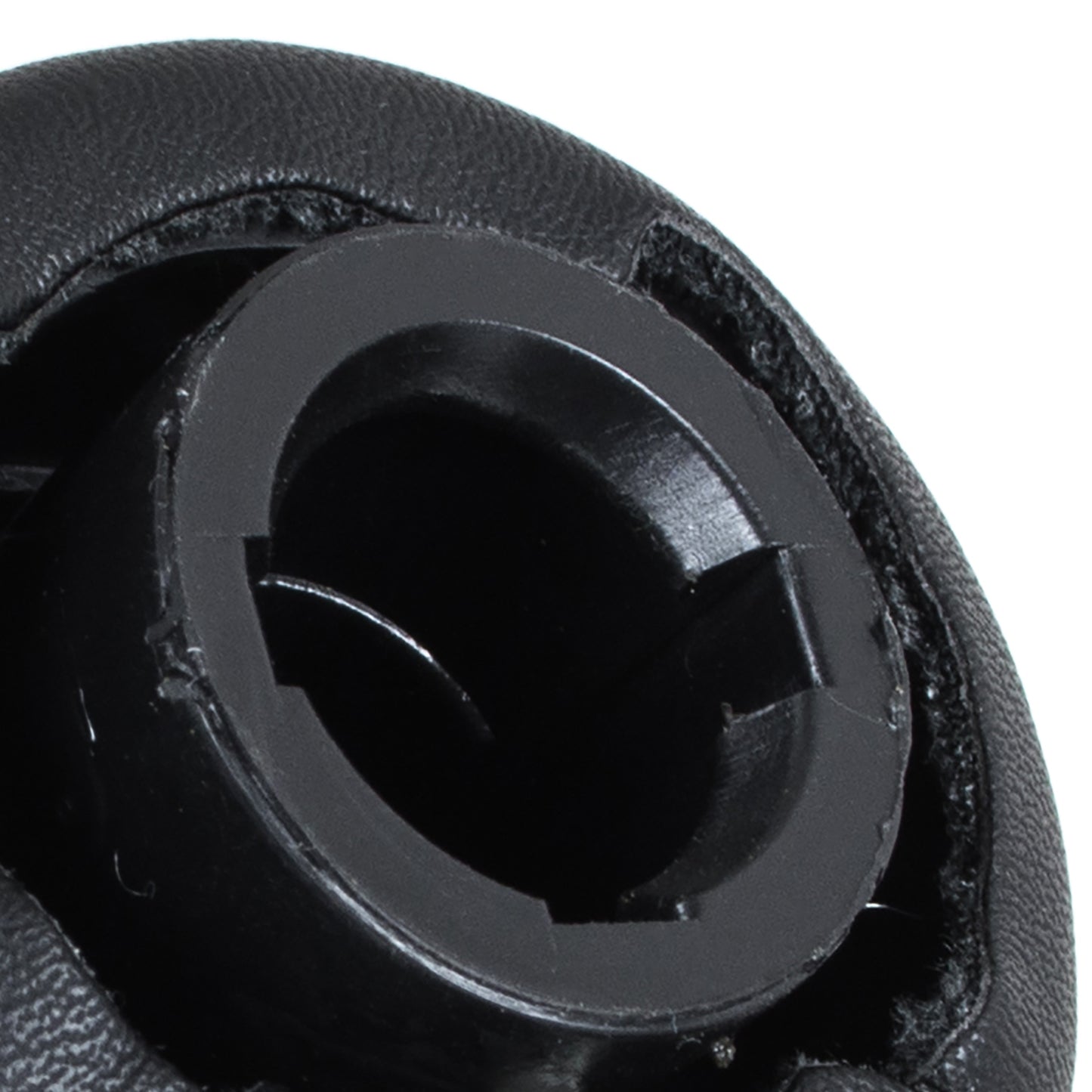 Renault Espace IV Gear knob 5 SPEEDS BLACK LEATHER + CHROME