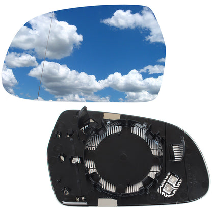 Audi A4 / S4 B8 11-15 HEATED left mirror glass