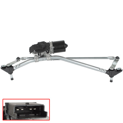 Renault Kangoo II 2008 - front wiper mechanism + MOTOR