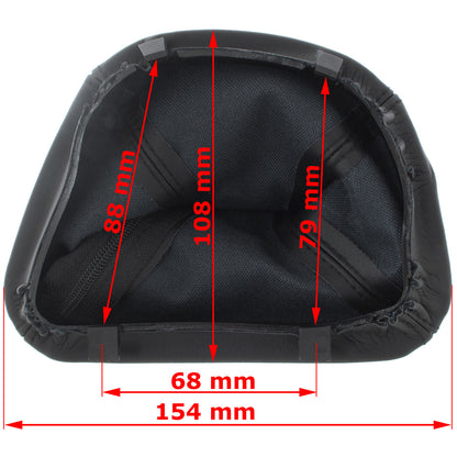 Mercedes Vito / Viano W639 03-14 gear stick gaiter BLACK WITH CLAMP + frame