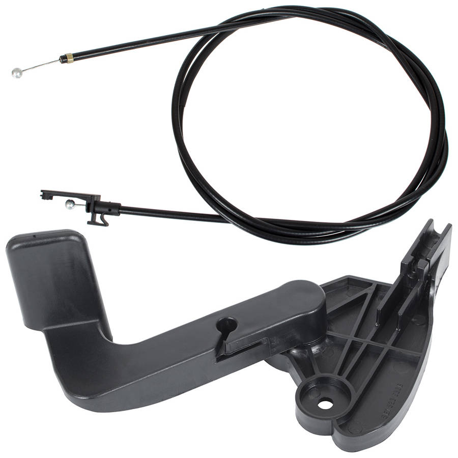 Audi A4 B6 00-04 bonnet release handle + cable 2 pcs. SET