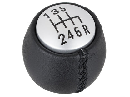 Alfa Romeo 147 00-10 Gear Knob BLACK + SILVER 6 SPEED