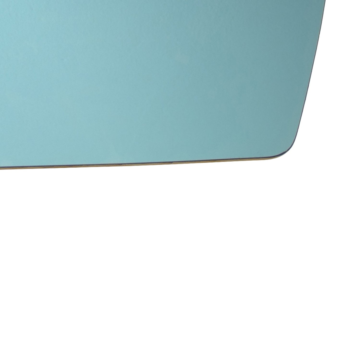 BMW 5 E60 / E61 03-10 mirror insert HEATED BLUE left