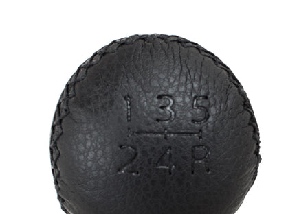 Honda Civic 00-06 gear knob BLACK ECO-LEATHER 5-SPEED