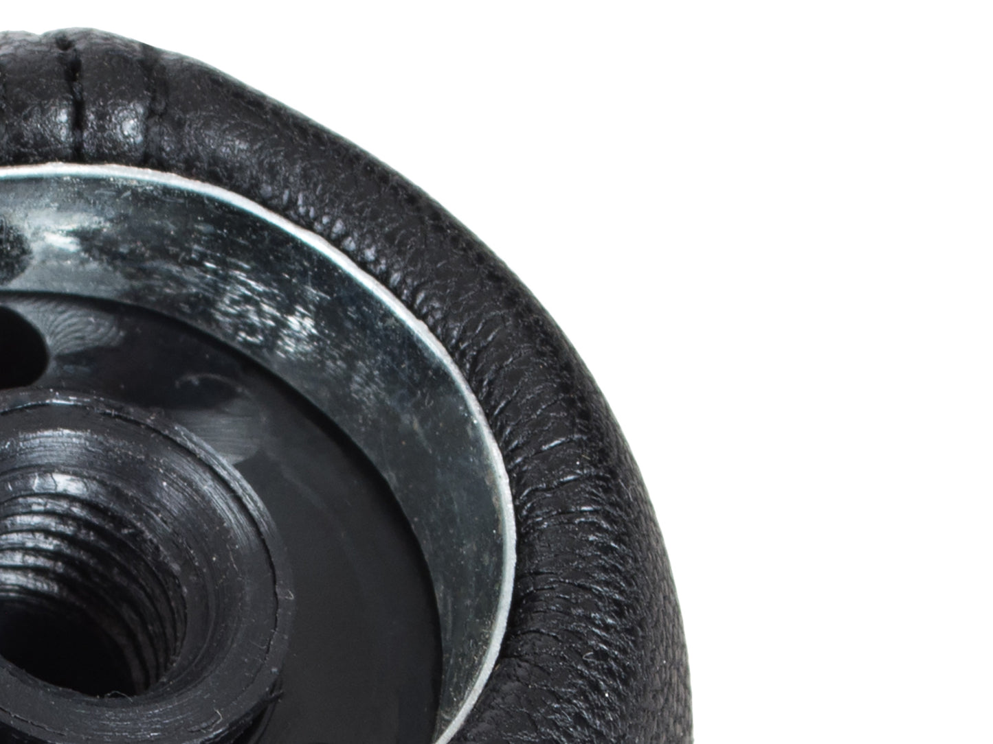 Hyundai Veloster 11-18 gear knob BLACK LEATHER 5 GEARS