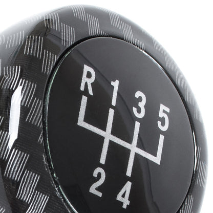 BMW E30 E32 E34 E36 E39 E46 E60 E61 E62 E63 E81 E82 E85 E87 E88 E90 E91 E92 X1 X3 X5 gear knob CARBON 5 SPEED