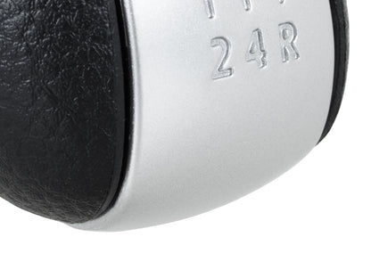 Nissan Qashqai 06-13 gałka zmiany biegów 5 BIEGÓW CZARNA + SILVER