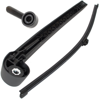 Audi A4 B8 KOMBI 2008 - rear wiper arm + blade + rear window washer nozzle 2 pcs SET