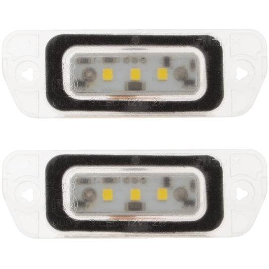Mercedes W164 W251 X164 lampki podświetlenia tablicy rejestracyjnej LED 2 szt. kpl.