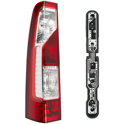 Renault Master III 2010 - rear left light + rear left light insert 2 pcs. SET