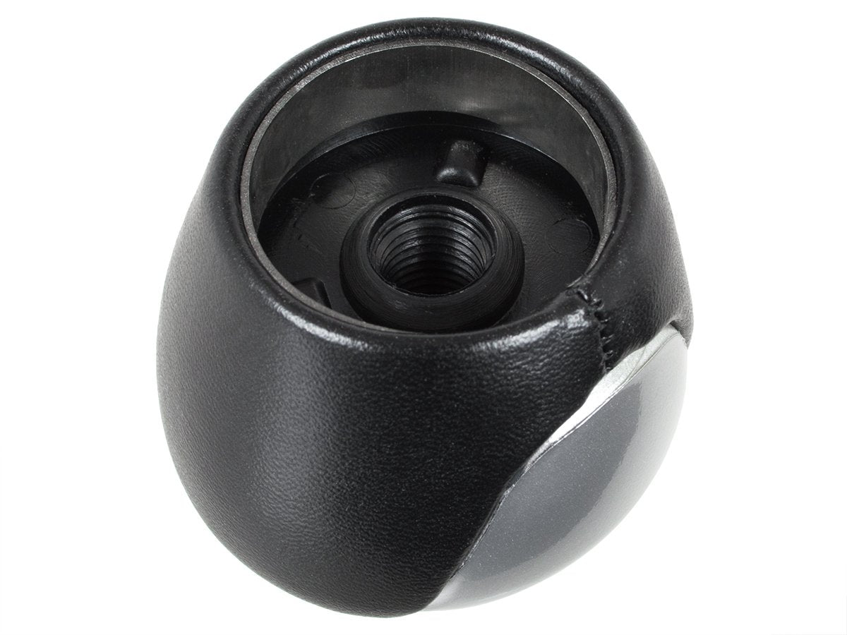 Hyundai Elantra gear knob BLACK + CHROME - SEMI-MATTE 5-SPEED