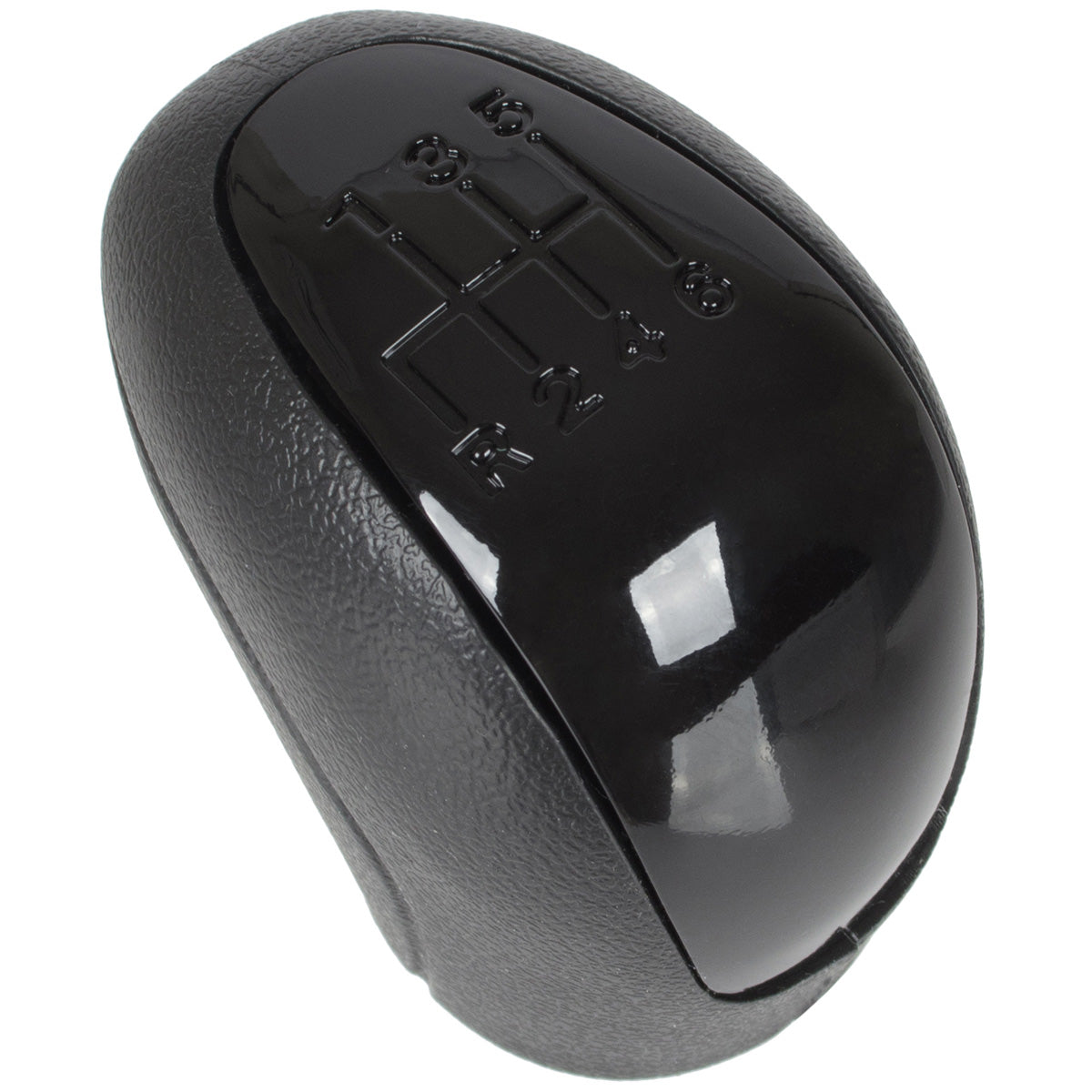 VW Crafter I 2006- Gear knob BLACK 6 GEARS