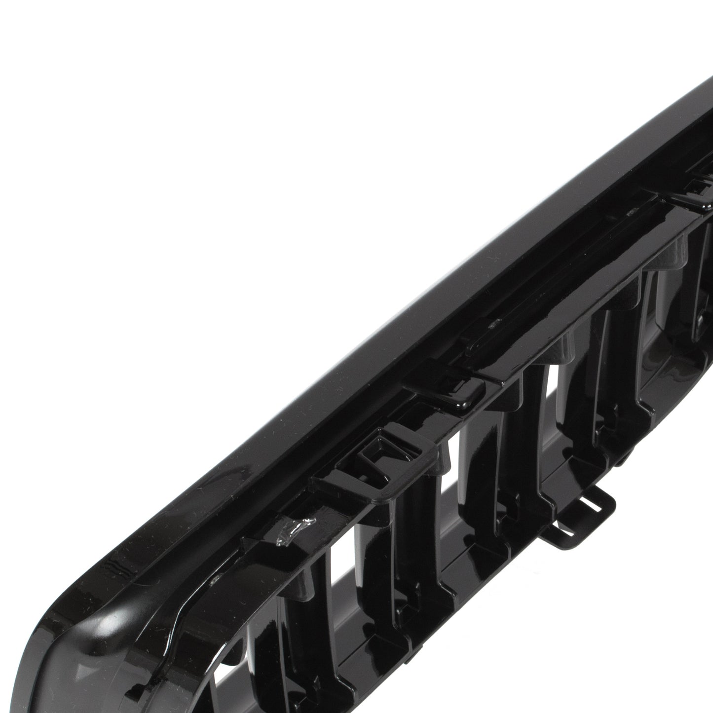 BMW 3 E90 / E91 09-13 SEDAN / ESTATE grilles (kidneys) left + right set BLACK GLOSSY DOUBLE BAR