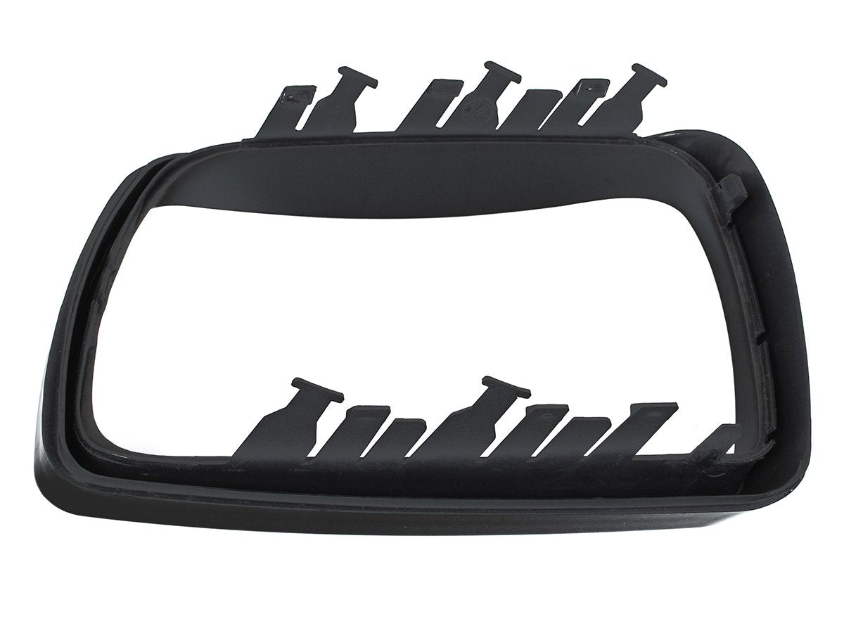 BMW X5 E53 99-06 right BLACK exterior mirror frame