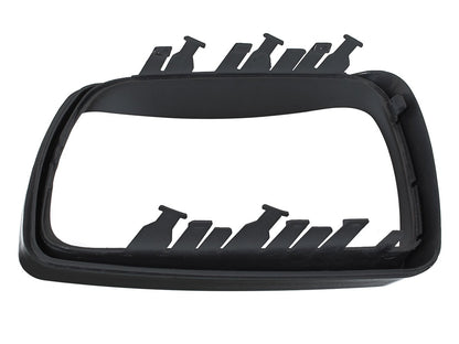 BMW X5 E53 99-06 right BLACK exterior mirror frame