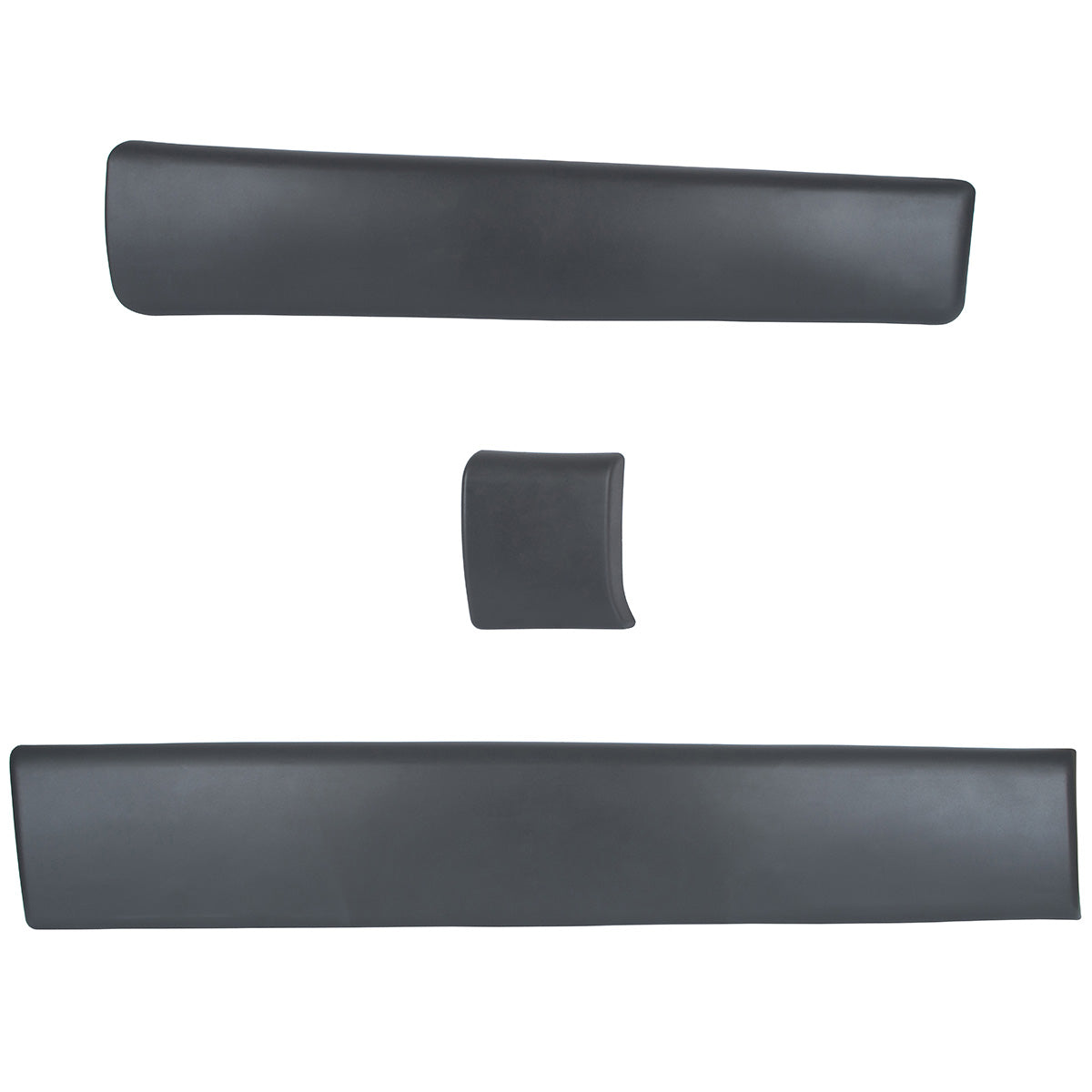 Renault Trafic II 01-13 right front door strip + right side strip FOR THE PILLAR behind the door + right sliding side door 3 pcs. SET