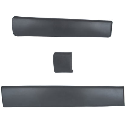 Renault Trafic II 01-13 right front door strip + right side strip FOR THE PILLAR behind the door + right sliding side door 3 pcs. SET