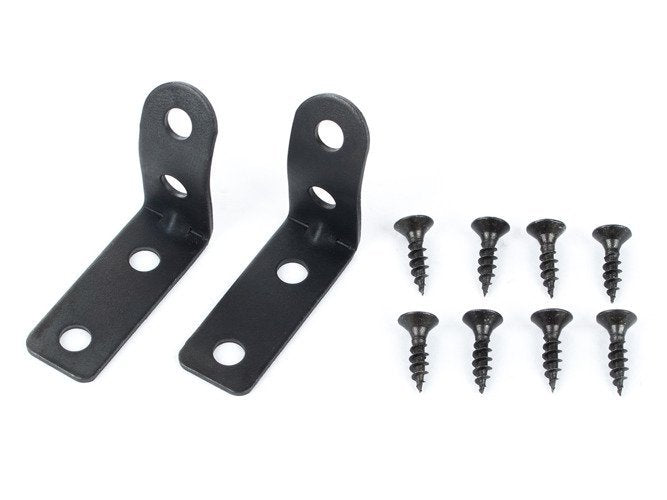 Audi A3 8P 03-12 passenger glove box hinges ARCH 2pcs. SET + screws