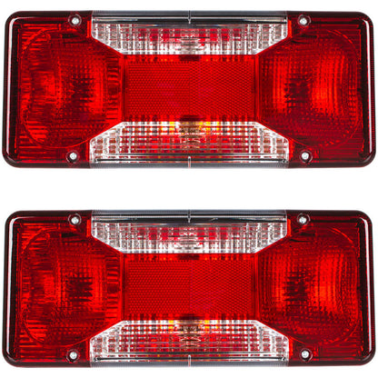 Iveco Daily 2006- container left + right tail light 2 pcs. SET