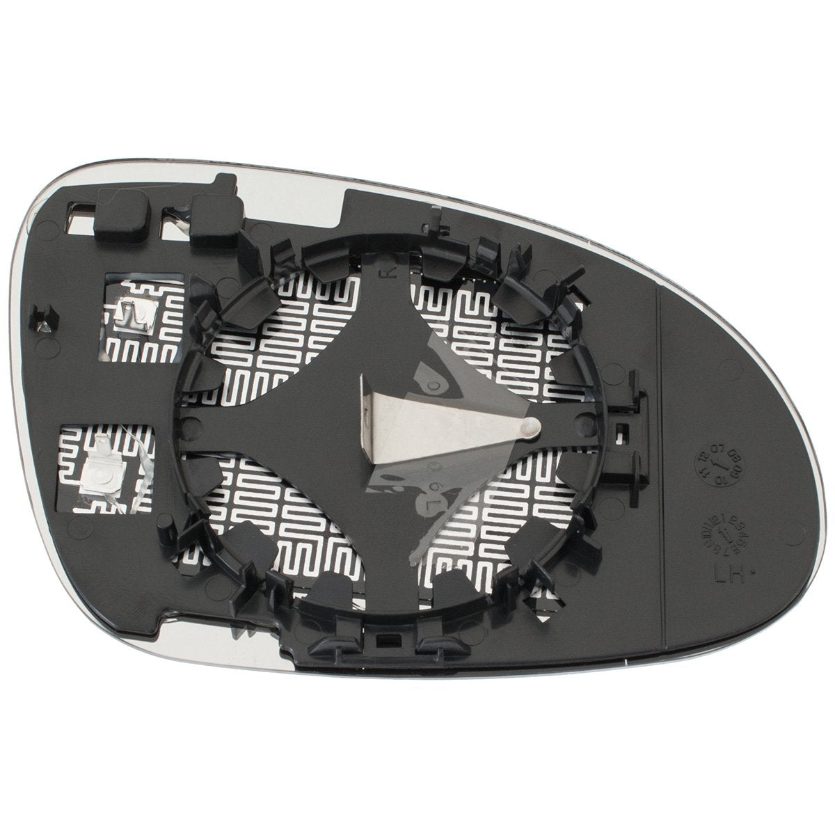 VW Golf V 03-09 heated mirror glass left