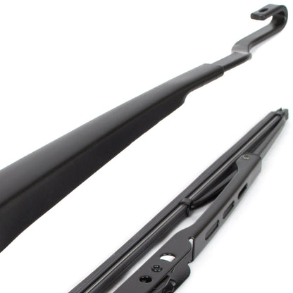 Seat Leon I 99-06 rear wiper arm + blade WITH WASHER JET HOLE + rear window washer nozzle COMPLETE