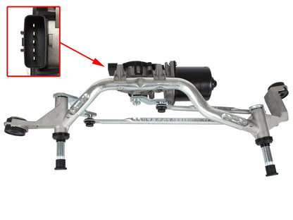 Renault Clio IV 2012 - wiper mechanism + MOTOR