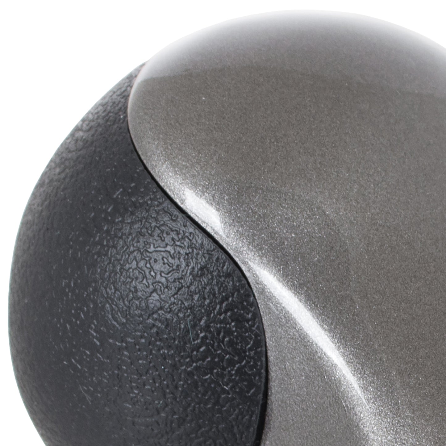 Honda Civic VIII 2005 - Gear knob GREY-BLACK 5 SPEED SILVER CAP
