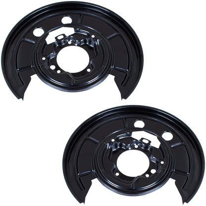 Fiat Ducato 2006 - left + right rear brake disc dust shield 2 pcs, set