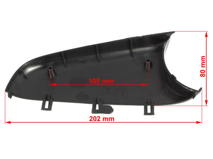 VW Caddy III 04-12 left mirror lower cover