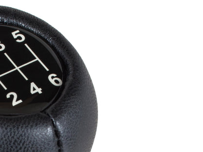 BMW E30 E32 E34 E36 E38 E39 E46 E53 Z3 gear knob BLACK LEATHER M-PACK 6 SPEED
