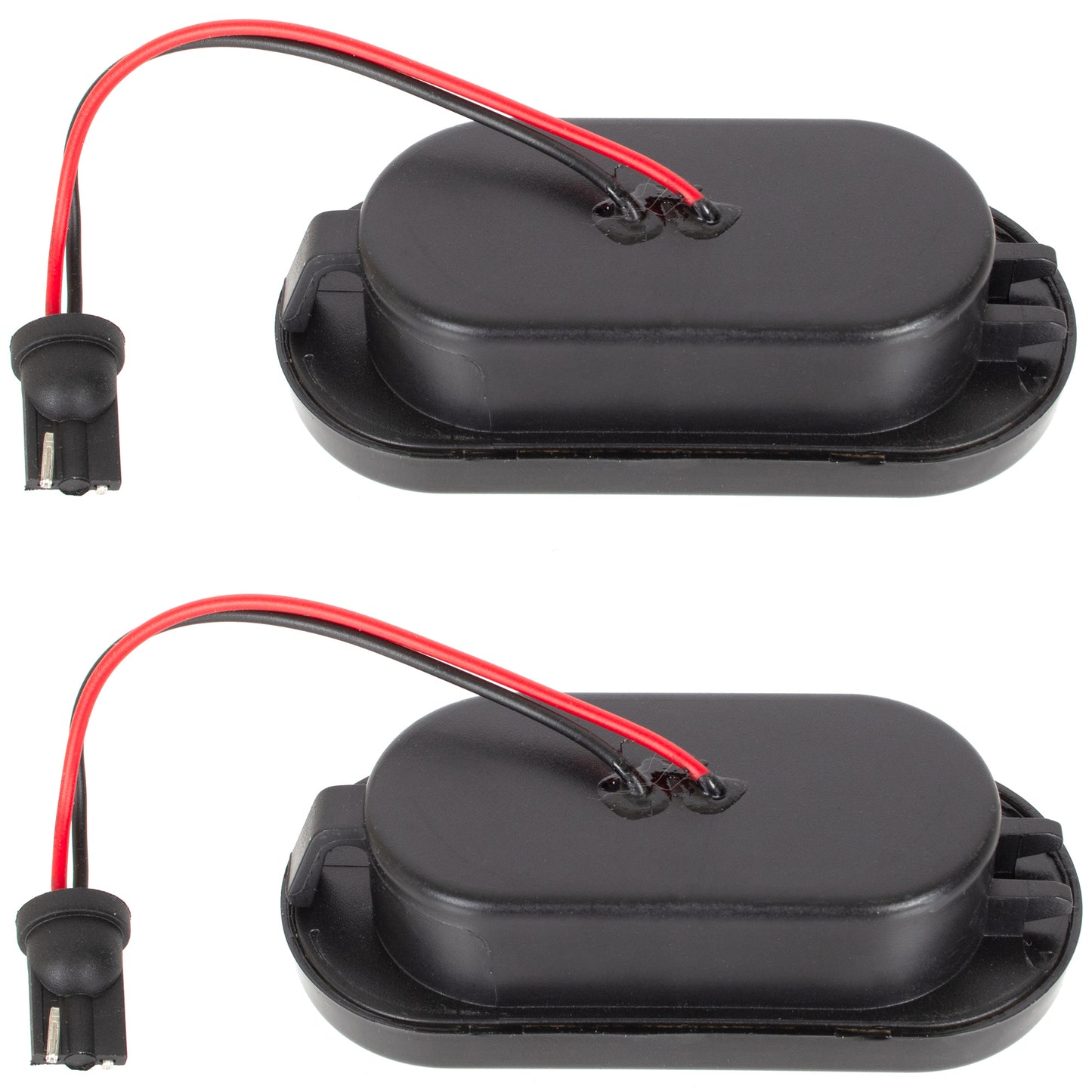 VW Bora Caddy II Golf IV Jetta Lupo Multivan V Passat B5 Polo III Sharan T5 LED DYNAMIC SMOKED side indicators 2 pcs. set