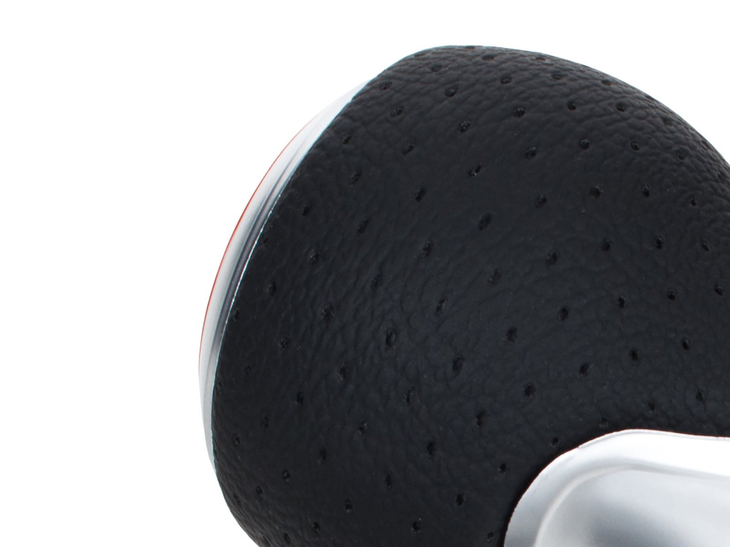 Audi A4 B6 00-04 Gear knob S-LINE BLACK + SILVER 5 SPEED (R at the bottom)