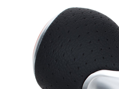 Audi A4 B6 00-04 Gear knob S-LINE BLACK + SILVER 5 SPEED (R at the bottom)