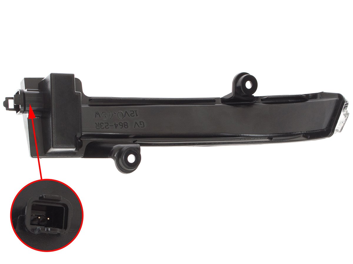 Renault Megane IV 2015- LED indicator light in right mirror