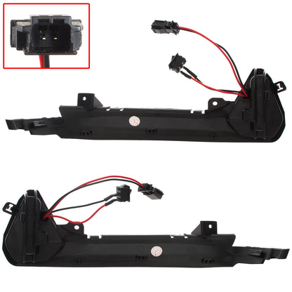 Audi A6 C7 12-18 turn signal in mirror left + right SMOKED DYNAMIC LED 2 pcs. SET