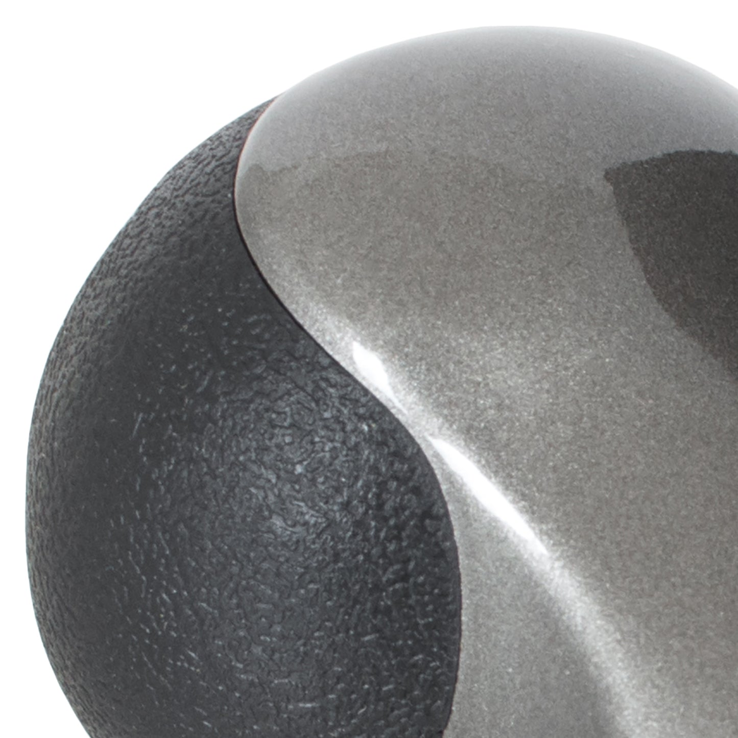 Honda Civic VIII 2005 - GEAR SHIFT KNOB GREY-BLACK 5-SPEED CAP BLACK