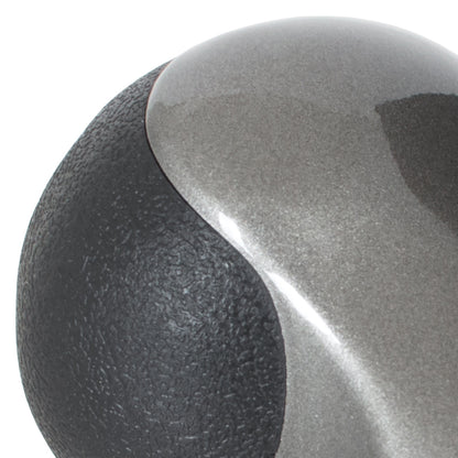 Honda Civic VIII 2005 - GEAR SHIFT KNOB GREY-BLACK 5-SPEED CAP BLACK