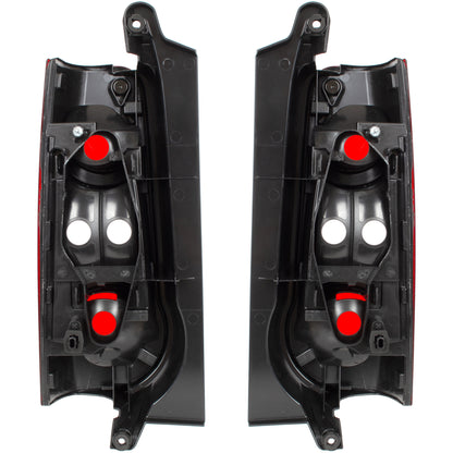 Citroen Berlingo III FL 12-19 WITH DOORS left + right tail light 2 pcs. SET
